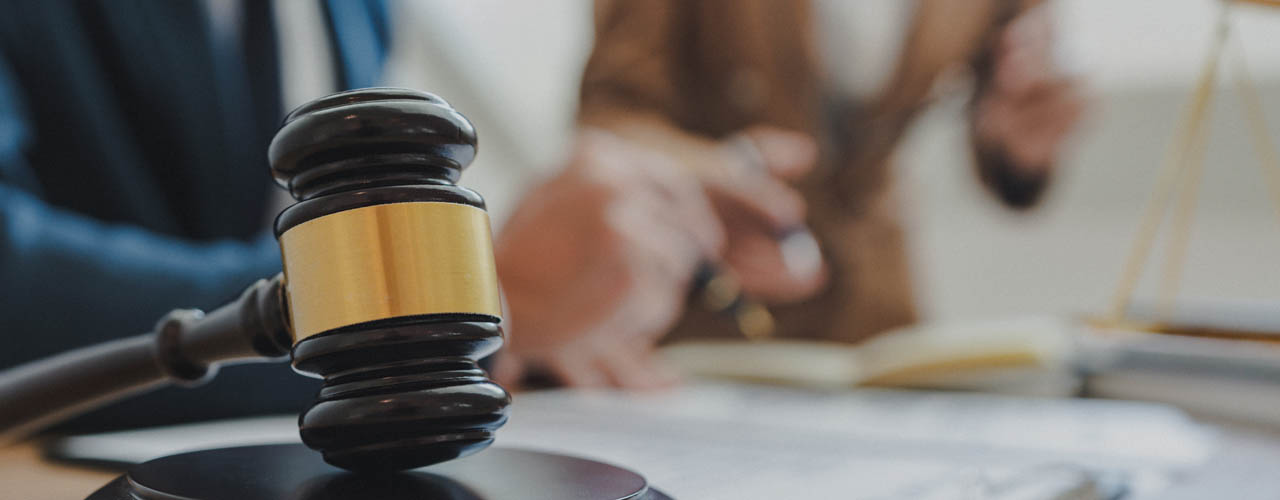 Lawsuit and justice concept, Lawyer  working with partner at law